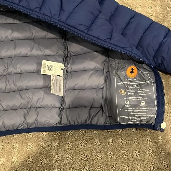 SAVE THE DUCK Navy Ultra Light Jacket